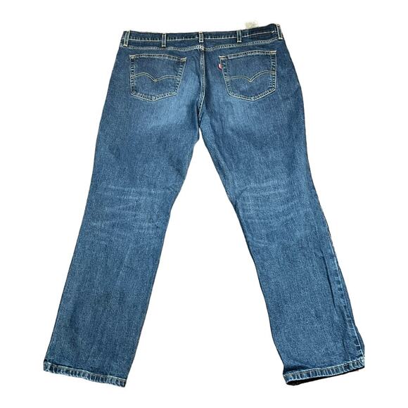 Men’s Levi’s 42x30 Straight Classic Blue Jeans Denim Utility Pants - Picture 6 of 6